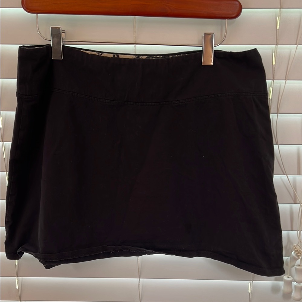 Patagonia Black Mini Skirt